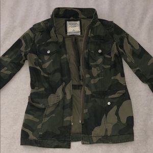 Abercrombie and Fitch camo jacket